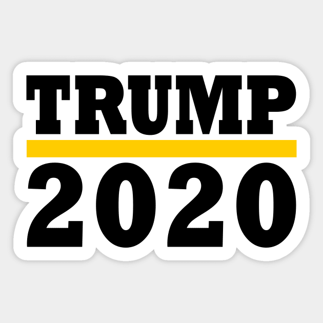 TRUMP 2020 Sticker by Milaino